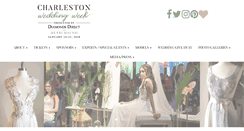 Desktop Screenshot of charlestonweddingweek.com